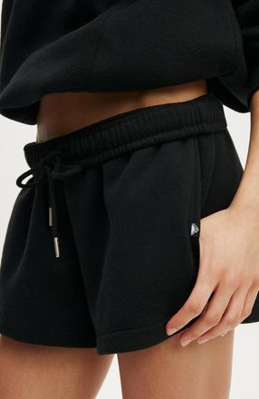 Cotton On Womens Active Plush Classic Mini Short in Black at Nordstrom, Size Xx-Small