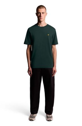 Lyle & Scott Crew Neck Short Sleeve T-Shirt in Dark Green at Nordstrom, Size Xx-Large