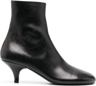Marsèll 60mm Spilla leather boots - women - Calf Leather/Calf Leather/Calf Leather - 38.5 - Black