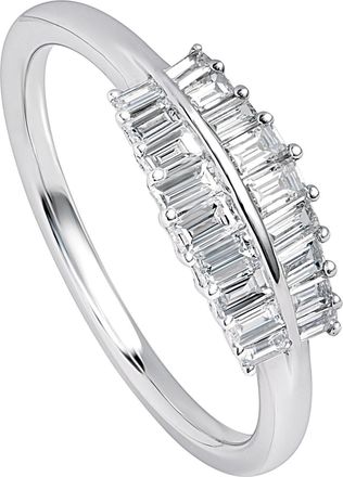 Created Brilliance Aurora White Gold Lab Grown Diamond Engagement Ring