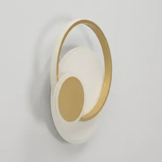 Mauro Ferretti Aplique De Pared Led Moderno 3 Temperaturas Dish