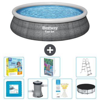 Bestway Piscina Bestway Fast Set Redonda - 457x107 Cm - 8-piezas S450