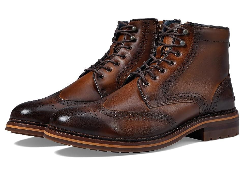 Johnston & Murphy Calder 175th Chukka Boot in Tan Oiled  display picture 2