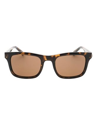 Calvin Klein Mens Calvin Klein Brown Lens Tortoise Brown Sunglasses - Size: ONE size
