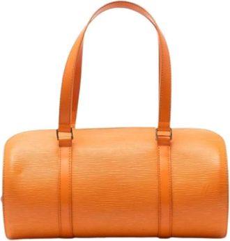 Louis Vuitton Pre-owned Handbags, female, Orange, Size: ONE SIZE Pre-owned Soufflot