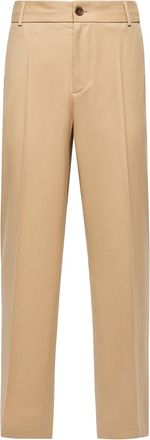 Moncler Moncler Tailored Pants, Men, Beige, Size: 48