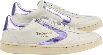 Valsport Schoenen, Dames, Veelkleurig, 37 EU, Wit Paars Gelaagde Sportschoenen