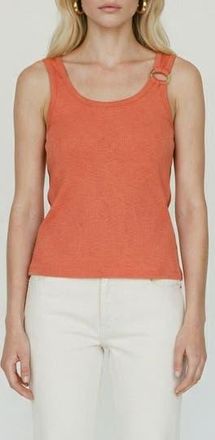 Vero Moda Kiki Scoop Neck Tank in Langoustino Detailmelange at Nordstrom Rack, Size X-Small