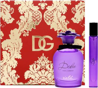 Dolce & Gabbana Womens Dolce&Gabbana Violet Eau de Toilette Gift Set - 75ml & 10ml Travel Spray - One Size