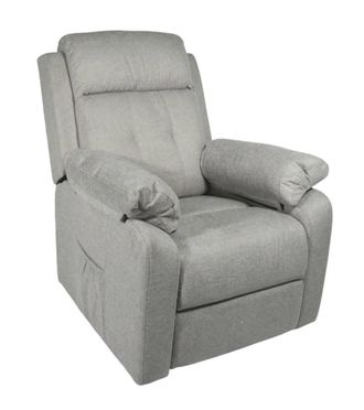 Home Heavenly Butaca relax con motor el&eacute;ctrico power lift en gris 108 x 91 x 77 cm