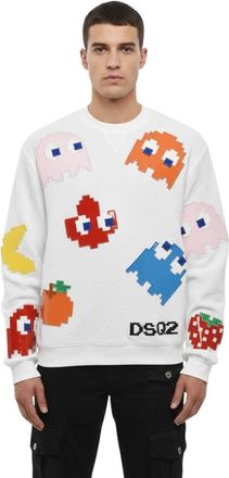 Dsquared2 White Crew Neck Sweatshirt