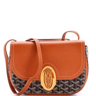 Goyard 233 Bag Coated Canvas and Leather