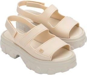 Melissa Ella Move Platform Sandal in Light Beige at Nordstrom Rack, Size 10