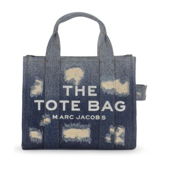 Marc Jacobs Tote Bags, female, Blue, Size: ONE SIZE The Small Tote