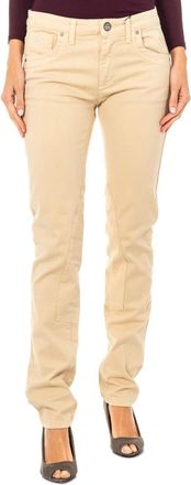 La Martina Stretch Skinny Broek - Dames - Chinos - Beige - W29 - Katoen - Broeken
