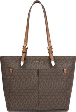 Michael Kors Jet Set Travel Medium Dubbele Pocket Tote