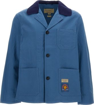 Manifattura Ceccarelli Light Blue Cotton Twill Jacket