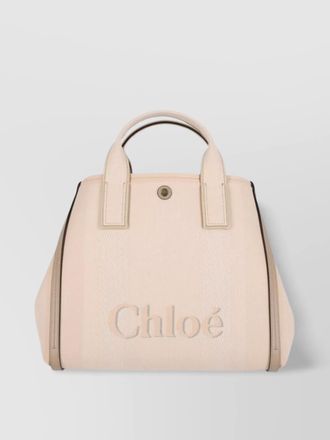 Chlo&eacute; chlo&eacute; carry canvas tote bag