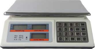 OEM B&aacute;scula De Taller Con Plataforma Hasta 40 Kilogramos Hdwr Wagpro-s40a