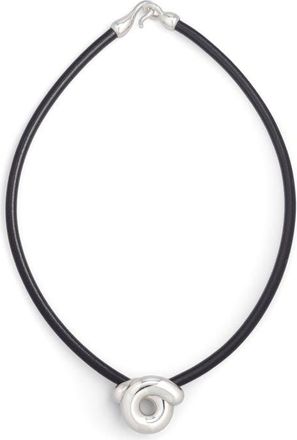 Bea Bongiasca Tarallo Pendant Necklace in Silver at Nordstrom