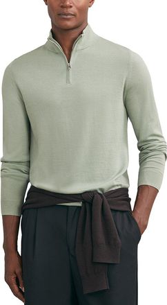 Reiss Blackhall Half Zip Fun Wool Sweater