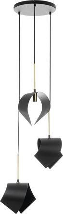 Lucande L&aacute;mpara Colgante mikolay En Negro De Metal - Lucande