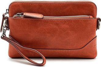 Frye Melissa Wristlet Crossbody Cross Body Womens Handbags Black, Leather