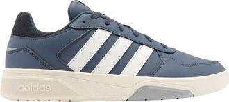 adidas Fitness, Heren, Grijs, 40 EU, Leer, Courtbeat Tennisschoenen