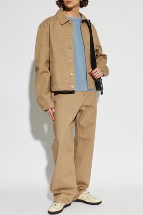 Marni Sweatshirt With Pocket, Mens, Blue