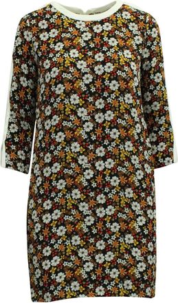 Sandro Abito corto a fiori con cut-out - Nero