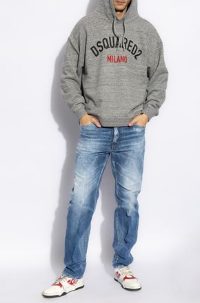 Dsquared2 Sweatshirt With Logo, Mens, Grey