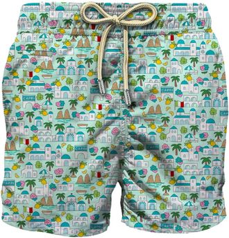 MC2 Saint Barth Lighting Micro Fantasy Ultralight Zwemkleding - Heren - Strandmode - Veelkleurig - 2XL - Polyester - Badmode