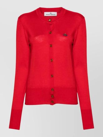 Vivienne Westwood silk wool fine-knit cardigan