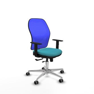 Piqueras y Crespo Silla De Oficina Piqueras Y Crespo Jorquera Azul Turquesa Espuma Inyectada