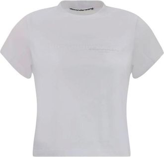 Alexander Wang Mujer, Camisetas, Blanco, Talla: L