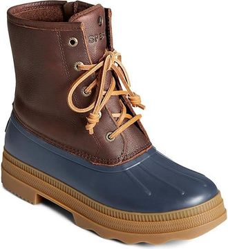 Sperry Top-Sider Saltwater 2.0 Leather Womens Boots Navy1 : 7.5 W (C)