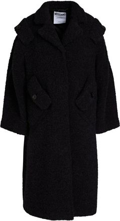 コート MOSCHINO COUTURE Woman Coat Black 06195511 0555 16128438HX_14_f.jpg