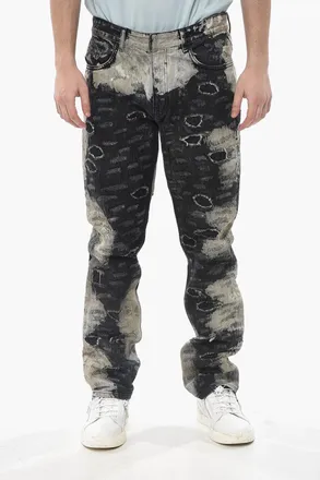 Givenchy Distressed Jeans with Worn Effect and Belt Loops 20cm Givenchy
