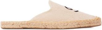 Soludos The Smoking Mule Embroidery Espadrille in Cancer - Natural Undyed at Nordstrom, Size 11