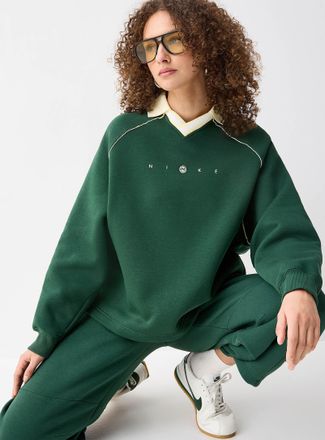 Nike Womens Phoenix Johnny collar sweatshirt