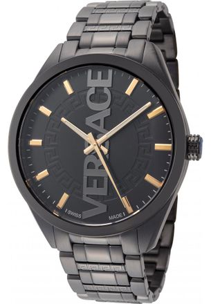 Versace VE3H00522 Mens V Vertical Watch - Black