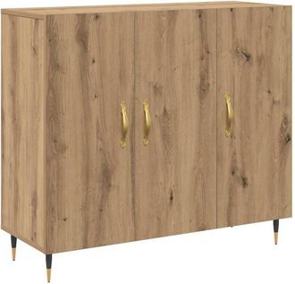 vidaXL Sideboard Brown 90 x 34 x 80 cm Engineered wood Vidaxl