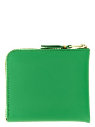 Comme Des Gar&ccedil;ons Bicolor Calfskin Wallet - Green