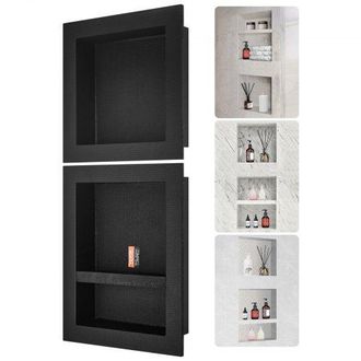 OEM Wandnische 10x40,64x101,6cm Duschnische Nische Befliesbar Dreilagig Wasserdicht Nischeneinbau R&uuml;ckwandmaterial (xps, Holz, Zement) Geeignet F&uuml;r Badezi