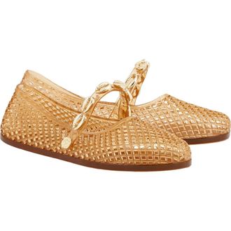 Ancient Greek Sandals Iro Shells Jelly Flat in Caramel at Nordstrom, Size 10Us