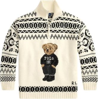 Ralph Lauren Polo Bear Intarsia-knit Sweater
