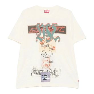 Diesel Hombre, Camisetas, Blanco, Talla: XL