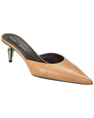 Proenza Schouler Lizard-Embossed Leather Pump