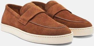 Scarosso Lucio Sneakers in Tan - Suede at Nordstrom, Size 43.5