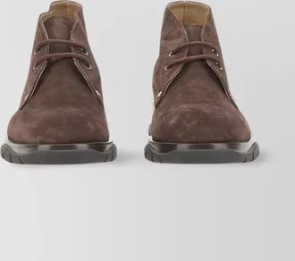 Alexander McQueen suede boots